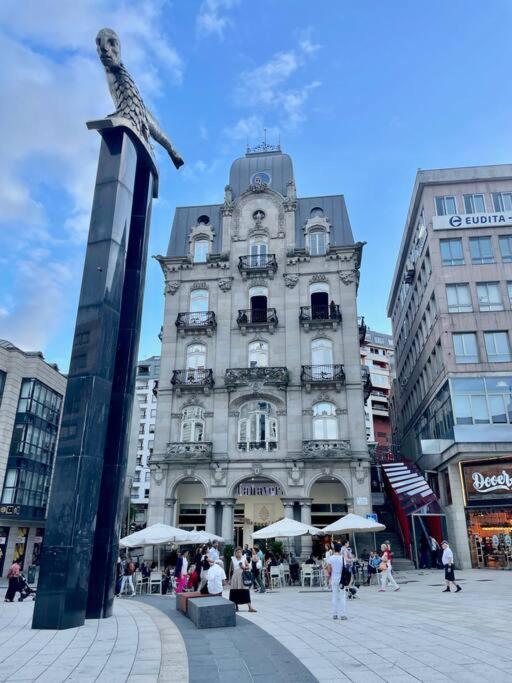 Espectacular Casa Centro De Vigo Villa Buitenkant foto